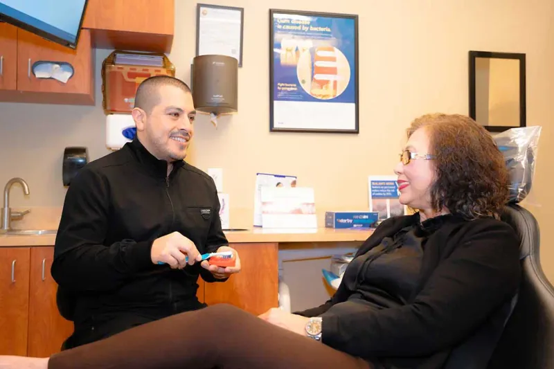 Custom denture restoration
